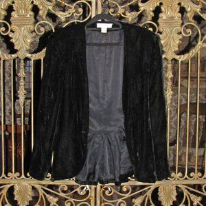 Jones New York High-Lo Sparkly Jacket